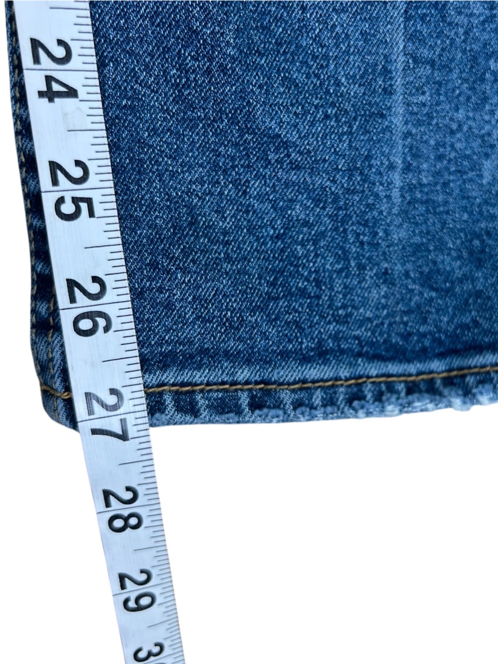 DRIFTWOOD Stella High Rise Straight Leg Ankle Jeans Medium Wash Size 28 - Picture 13 of 13